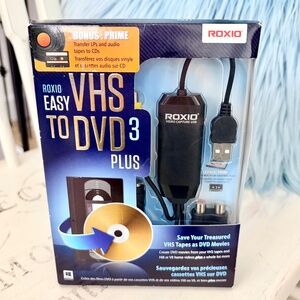 Roxio, 2012, Easy VHS to DVD 3 Plus Converter And Software, New, Sealed